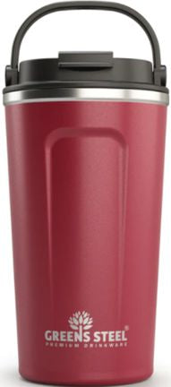 Beast 16 oz red coffee cup mug tumbler laser engraved with company corporate logo