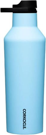 Corkcicle 32 oz Sport Canteen and Water Bottle Santorini Blue